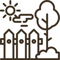 Pictogramme de clôture